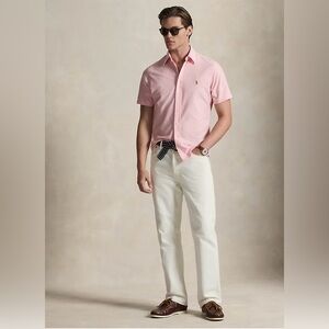 U.S. Polo Assn. Men's Button Down Shirt - Light Pink